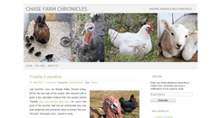 Desktop Screenshot of chasefarmchronicles.com